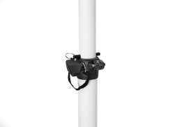 Omnitronic BPS-3, reproduktorová distanční trubka se závitem, teleskopická 136-230 cm, bílá.