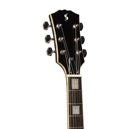 Stagg SEL-STD BLK, elektrická kytara, černá