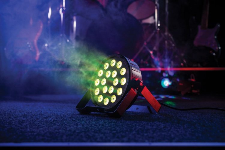 QTX PAR100 Výkonný PAR 3v1, 18x 1,5W RGB LED
