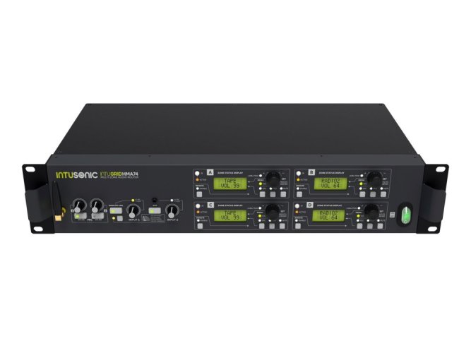 INTUSONIC INTUGRID HMA74, 4zónový audio router 