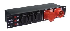 Eurolite SB-1000 CEE 19", rozvaděč 16A