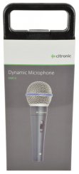Citronic DM15, dynamický mikrofon, kovové tělo