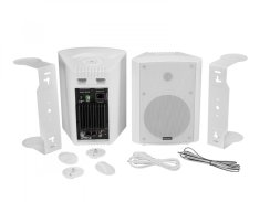 Omnitronic ALP-6A aktivní 6,5" reproboxy 2x45W, bílý, cena/pár