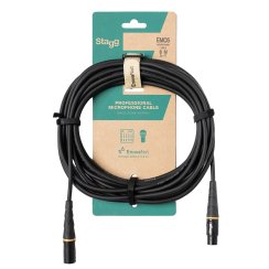 Stagg EMC6, mikrofonní kabel XLR/XLR, 6m Stagg EMC6, mikrofonní kabel XLR/XLR, 6m