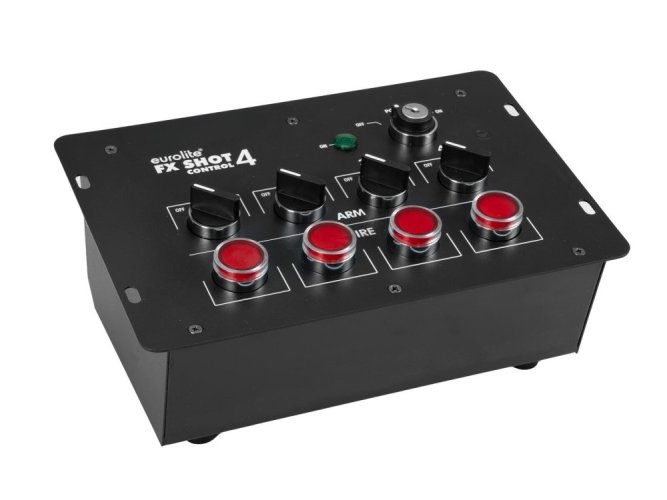 Eurolite FX Shot Control 4, řídicí systém pro zařízení se speciálními efekty