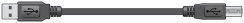 AV:link kabel USB 2.0, 1x typ A samec - 1x typ B samec, 1.5m