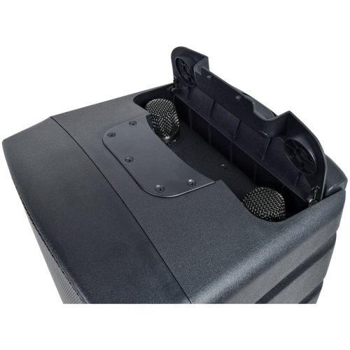 QTX PERFORMER-12, přenosný 12" PA systém, 2x dobíjecí UHF mikr., 200W