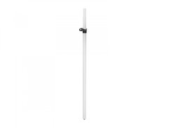 Omnitronic BPS-3, reproduktorová distanční trubka se závitem, teleskopická 136-230 cm, bílá.