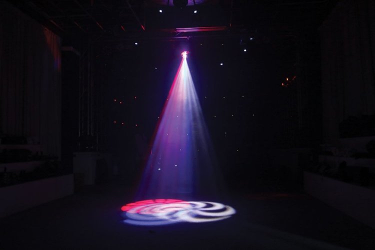QTX Gobo Starwash LED světelný efekt Derby/Laser/Wash