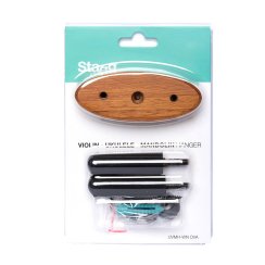 Stagg UVMH-WN OVA, nástěnný držák na ukulele/mandolínu/housle Stagg UVMH-WN OVA, nástěnný držák na ukulele/mandolínu/housle