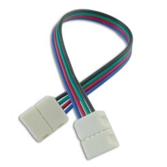 Spojka pro LED plochý kabel RGB, 10ks/bal - použito (OST00683)
