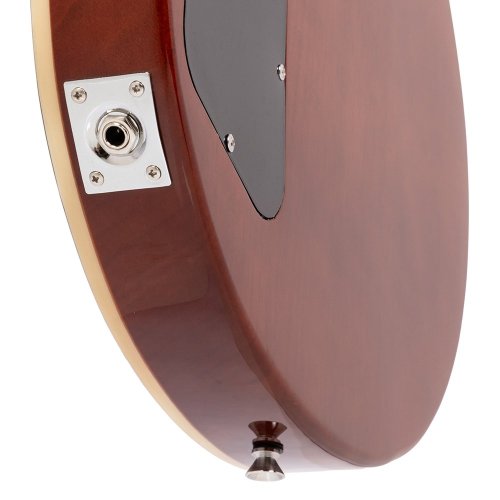 Stagg SEL-STD SILVER, elektrická kytara, stříbrná