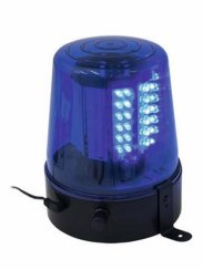 Eurolite LED policejní maják, 108 LED, modrý Eurolite LED policejní maják, 108 LED, modrý