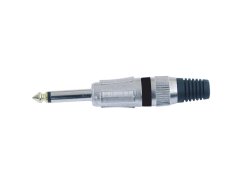 Omnitronic Jack 6,3mm mono ROAD, černý, balení 10ks