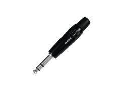 Neutrik Jack 6,3mm stereo, kovový NP3C-BAG