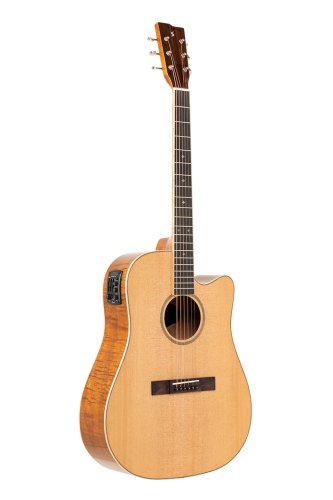 Stagg SA45 DCE-FM, elektroakustická kytara typu Dreadnought