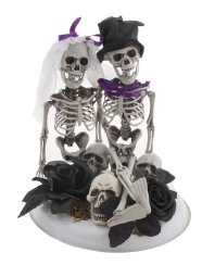Halloween kostlivci nevěsta a ženich Halloween kostlivci nevěsta a ženich