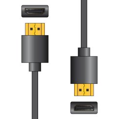 AV:link HDMI kabel vysokorychlostní 4K s Ethernetem, 0.5m