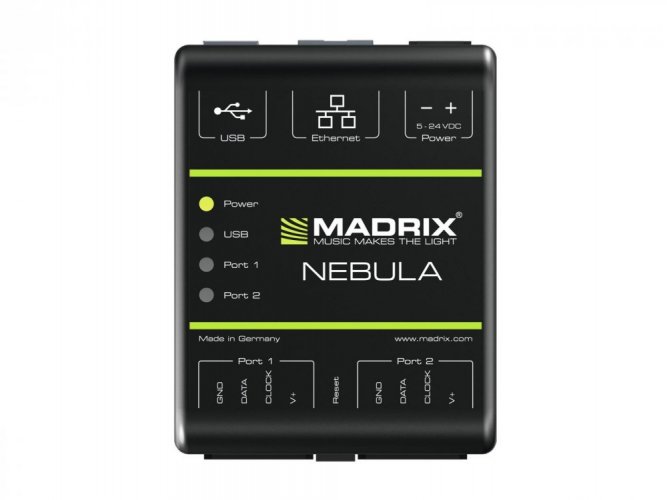 Madrix Nebula, flexibilní LED pixelový ovladač
