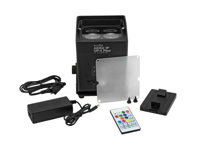 Eurolite AKKU IP UP-4 Plus HCL Spot CRMX MK2, bateriový LED reflektor s krytím IP65 a IR dálkovým ovládáním