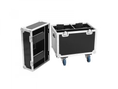 Roadinger Transportní Case pro 2x LED Eurolite LED TMH-75, otočná hlavice Roadinger Transportní Case pro 2x LED Eurolite LED TMH-75, otočná hlavice