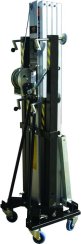 VMB TL-054 ILS teleskopická věž FRONT LOAD, 545cm, 220kg, černá