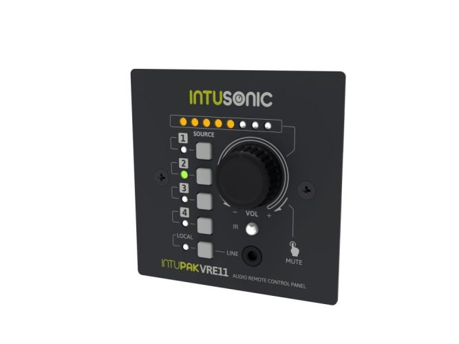 INTUSONIC INTUPAK VRE11, ovládací panel