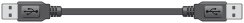 AV:link kabel USB 2.0, 1x typ A samec - 1x typ A samec, 1.5m