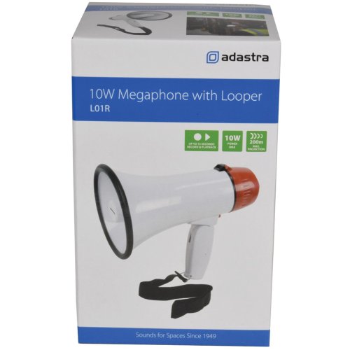 Adastra L01R, megafon, 10W