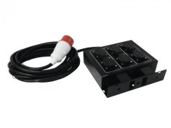 Eurolite SB-65, distributor 6x CEE 16A