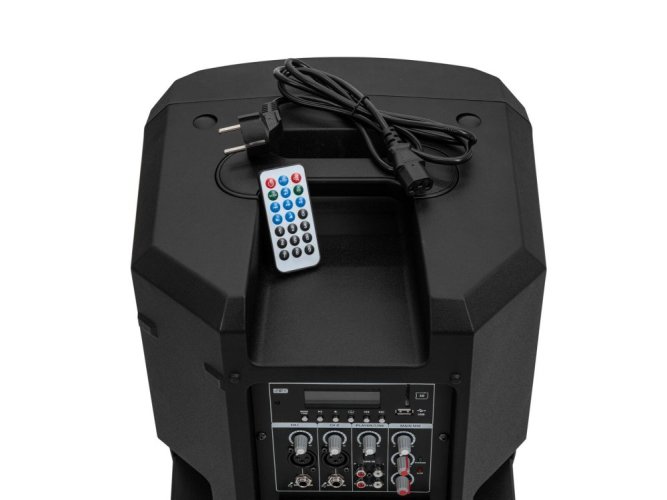 Omnitronic VFM-212AP MK2, aktivní 12" reprobox SD/BT/USB/TWS, 140W