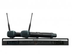 Relacart UR-260D, 2-kanálový bezdrátový mikrofonní set 823-832 MHz / 863-865 MHz