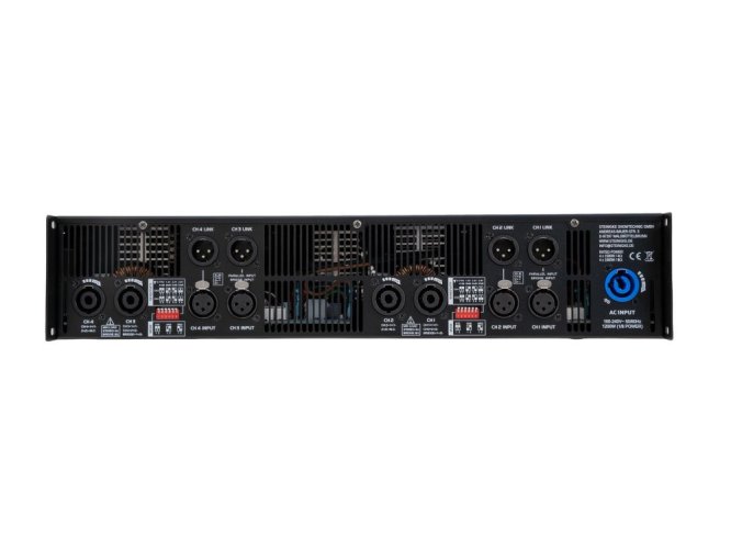 PSSO QDA-6000 MK2, 4x 1500W (4 Ohm)