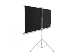 Eurolite projekční plátno 4:3, 200 x 150 cm, 100", se stojanem