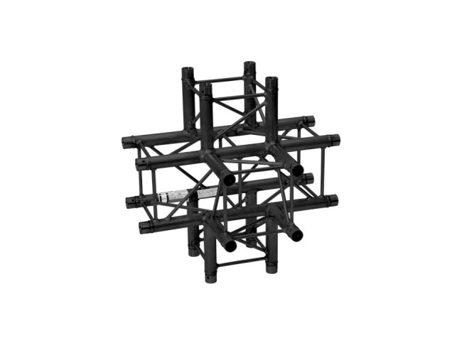 Alutruss Decolock DQ4-SPAT51, 5-cestný křížový díl, černý