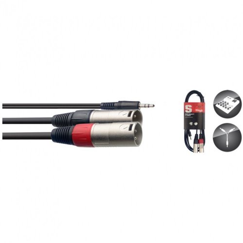 Stagg SYC2/MPS2XM Y-kabel