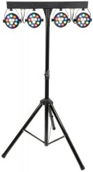 QTX PB-1214 LED PAR Bar, světelná rampa 48x 1W RGBW LED, DMX