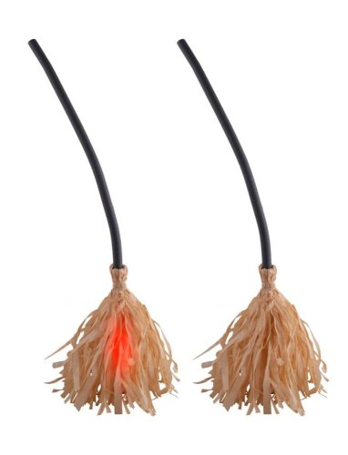 Čarodějnické koště se zvukem, světlem a pohybem