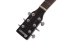 Dimavery AW-400, elektroakustická kytara typu Folk levoruká, černá