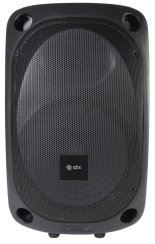 QTX QOVA-12PA, mobilní 12" zvukový systém USB/SD/FM/BT/DSP/2x UHF, 200W