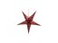 Star Lantern, papírová hvězda 40cm, červená