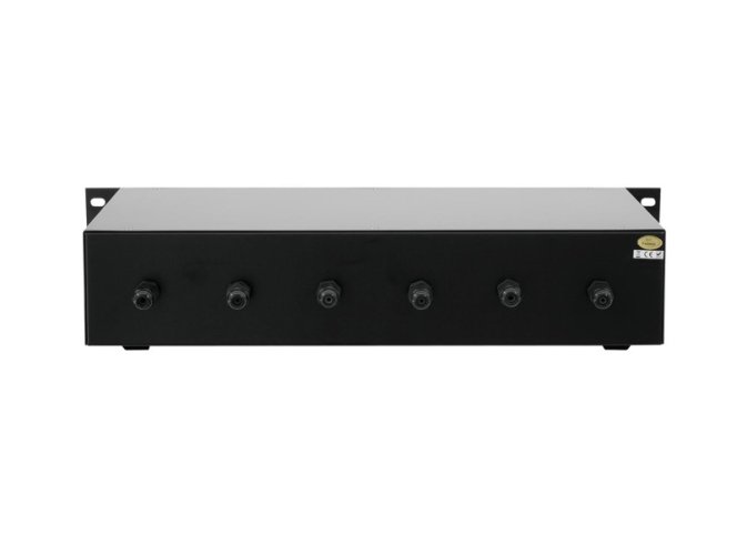 Omnitronic 6-ti zónový PA ovladač hlasitosti 20W mono, černý