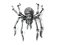 Halloween obří pavouk, 130 cm