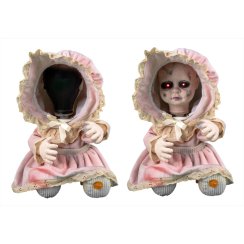 Jumpscare Julie animatronická panenka, 30 cm Jumpscare Julie animatronická panenka, 30 cm