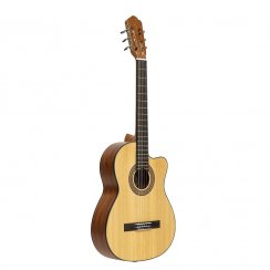 Angel Lopez GRACIANO SM-CE, elektroakustická klasická kytara 4/4, přírodní