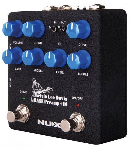 N-UX NBP-5, MLD Bass Preamp + DI Pedal