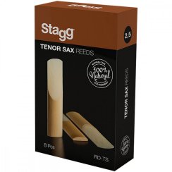 Stagg RD-TS2.5, plátky pro tenor sax 2.5, 8ks/bal