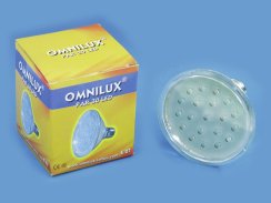 OMNILUX lampa PAR-30 240V E-27 18 LED 5mm žlutá