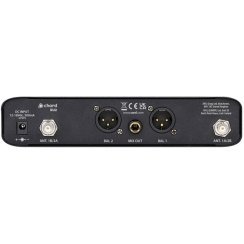Chord XU2-B, 2-kanálový bezdrátový mikrofonní set, 823-832 / 863-865 MHz Chord XU2-B, 2-kanálový bezdrátový mikrofonní set, 823-832 / 863-865 MHz