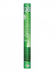 Párty konfety vystřelovací XL 60 cm, zelené